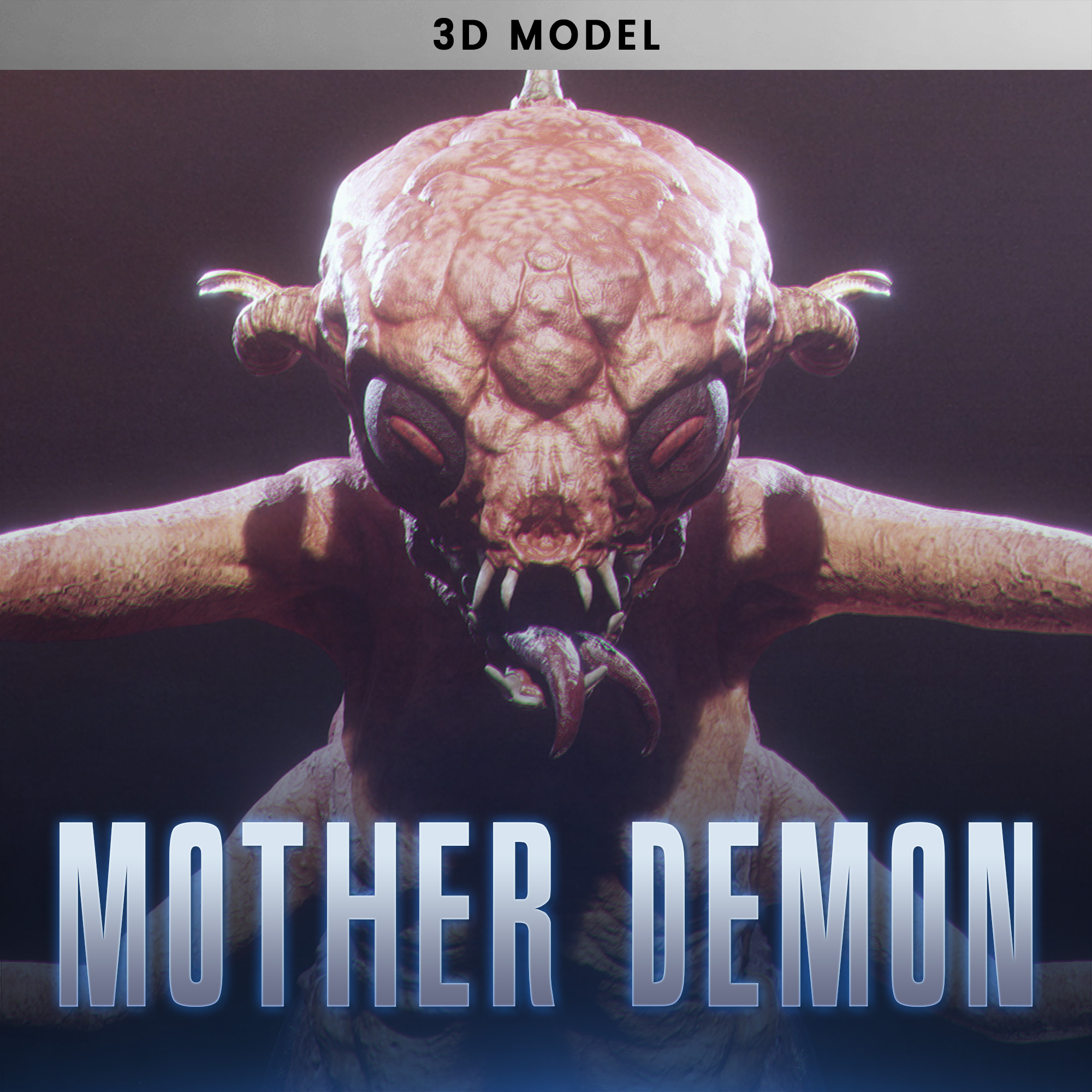 Mother Demon Redesign - 3D Model