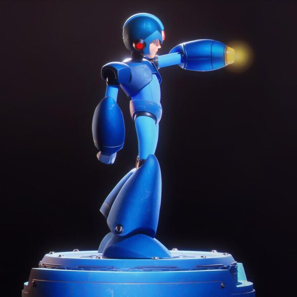 Mega Man - 3D Model - Imagem 3