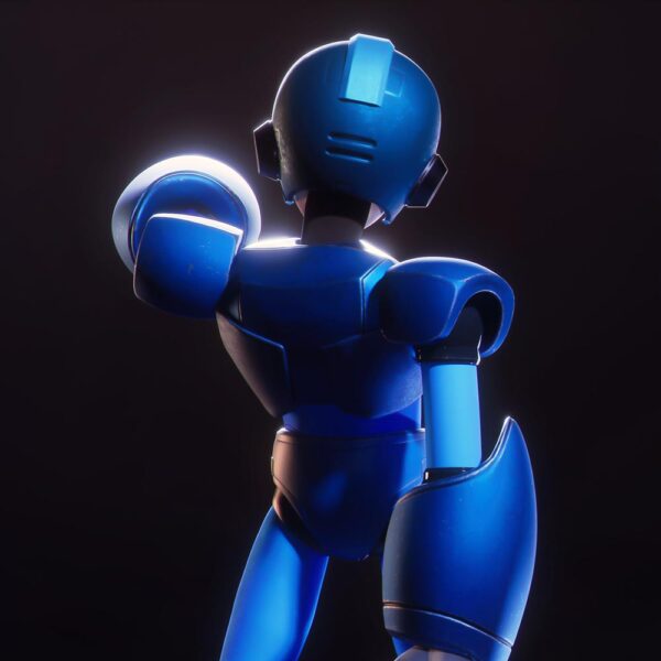 Mega Man - 3D Model - Imagem 4