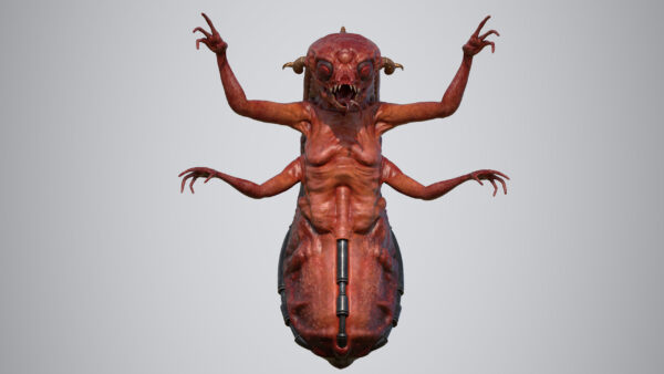 Mother Demon Redesign - 3D Model - Imagem 2