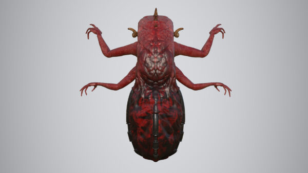 Mother Demon Redesign - 3D Model - Imagem 6