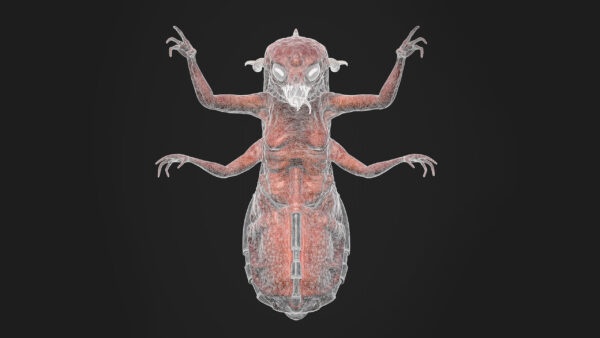 Mother Demon Redesign - 3D Model - Imagem 7
