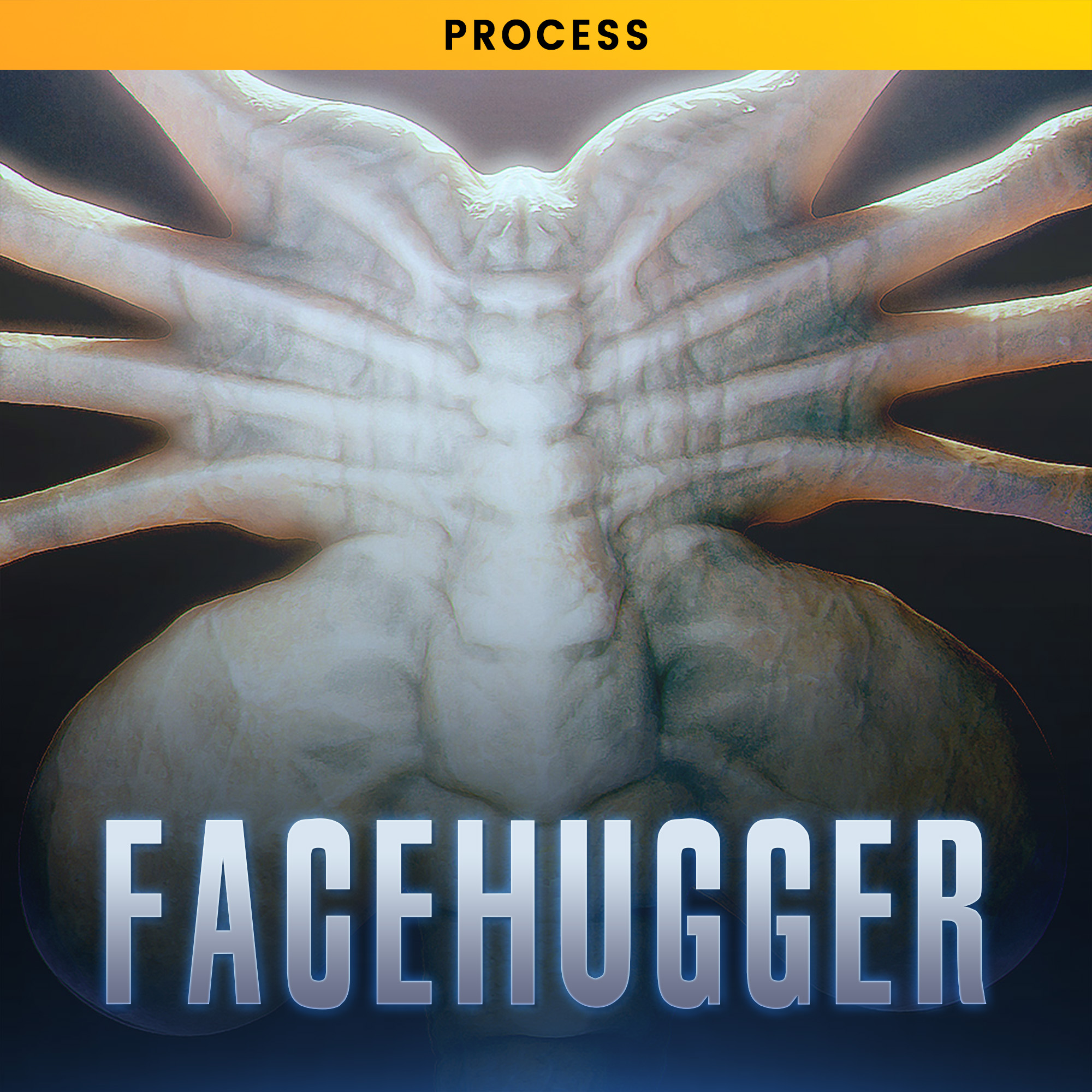 Facehuger - Sculpting & Texture Process