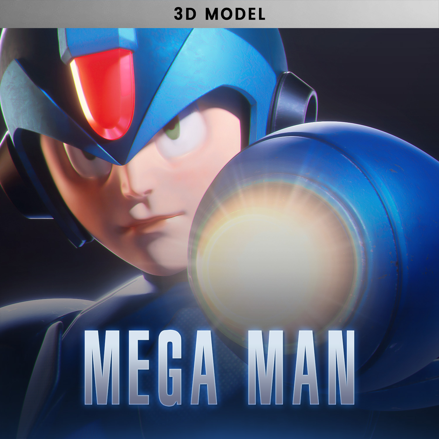 Mega Man - 3D Model