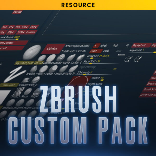 Hugo Zbrush Custom Pack